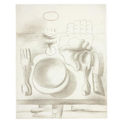 Le Corbusier, La table mise, 1927 © FLC / ADAGP