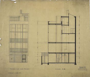 Projects >Villa Mongermon, Paris, France, 1924 - Fondation Le Corbusier